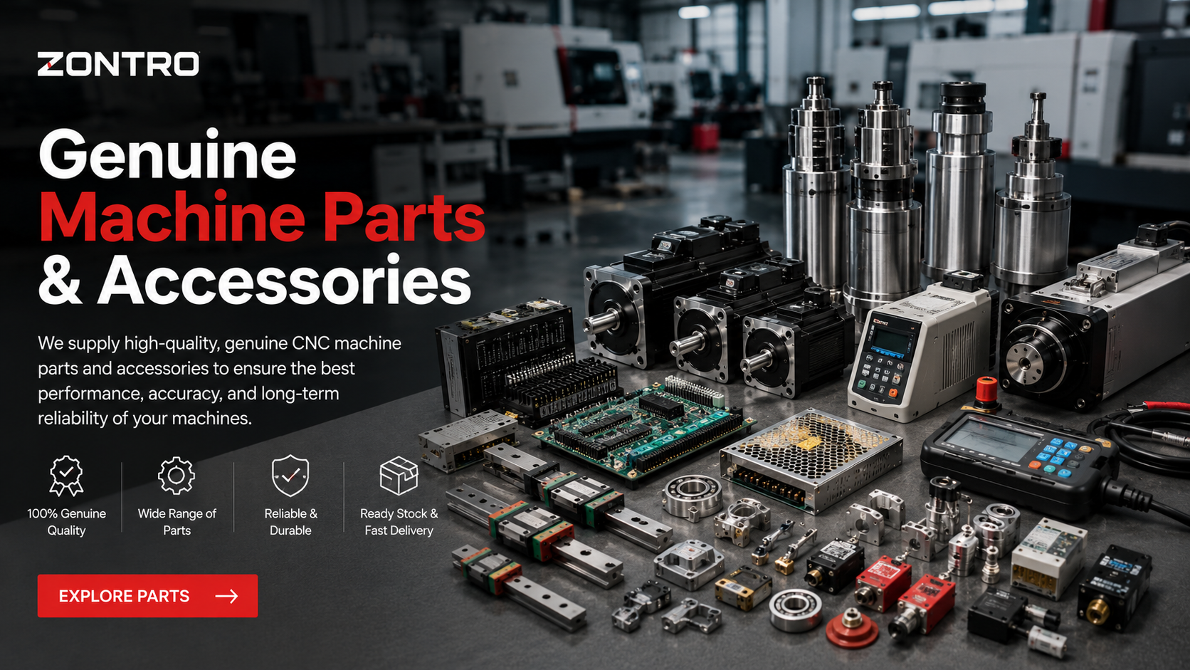 Genuine Machine Parts & Accessories